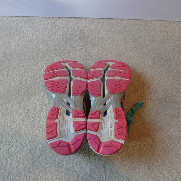 ASICS GT-2000 Women's Running Shoes Colorful Turquoise & Pink T656N Size‎ 9 EUC - Picture 7 of 7